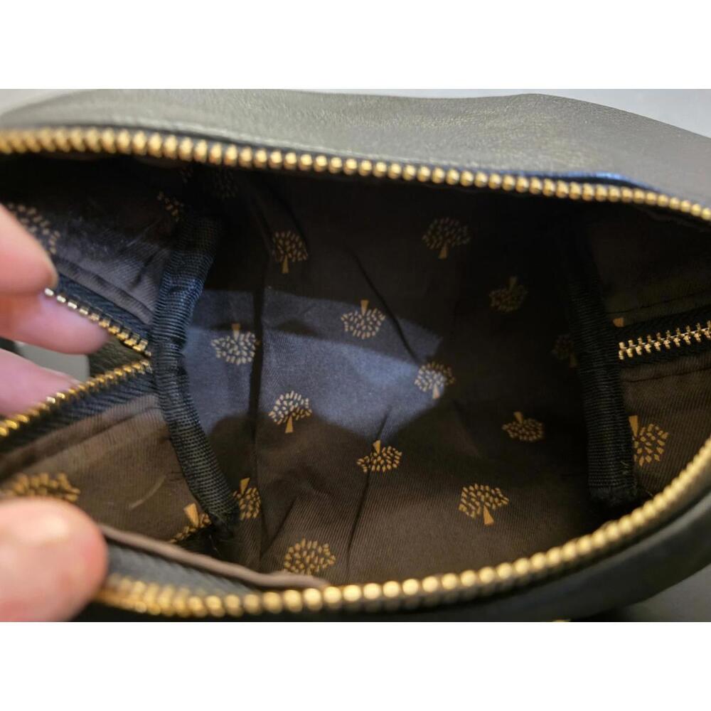 Mulberry Black Leather Cosmetics Bag - Picture 6 of 7